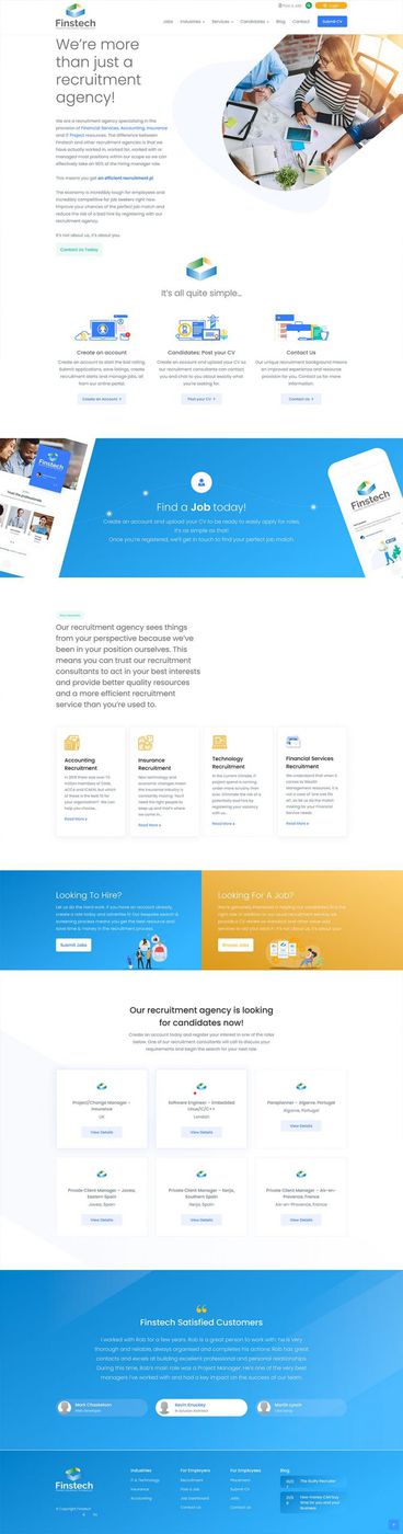 Digital Marketing - Finstech Website Design