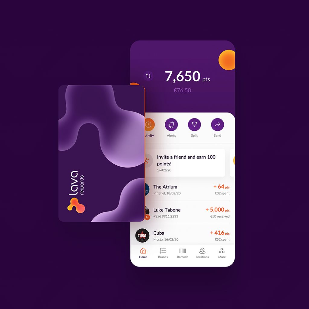 Lava Rewards App Development