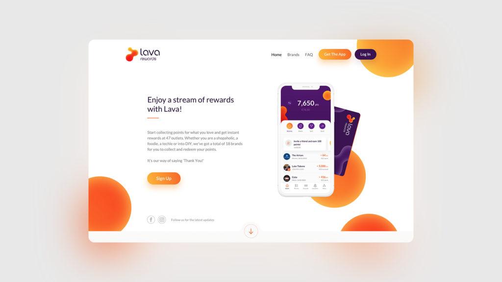 Lava Rewards App Development UK