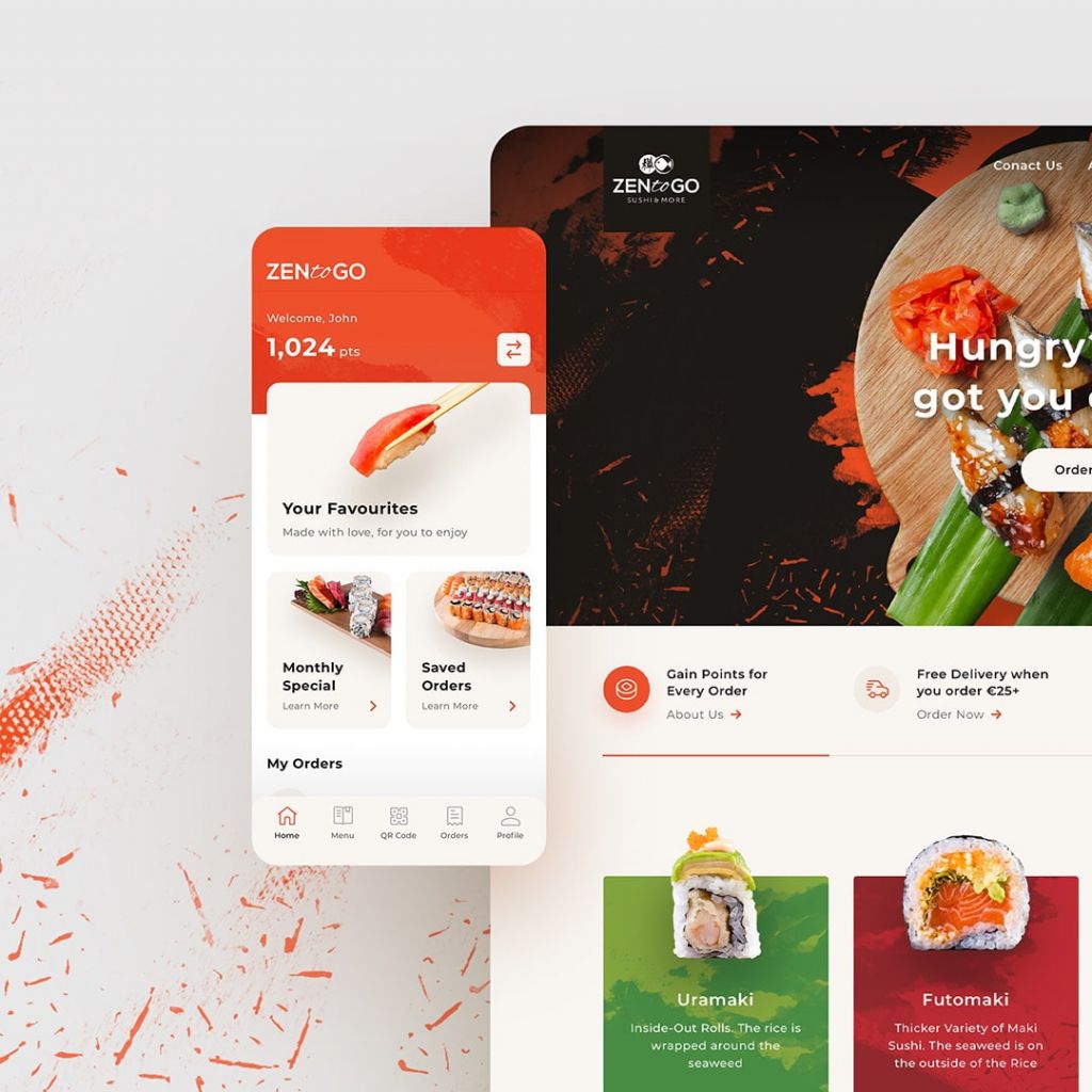 Zen Sushi App Development UK