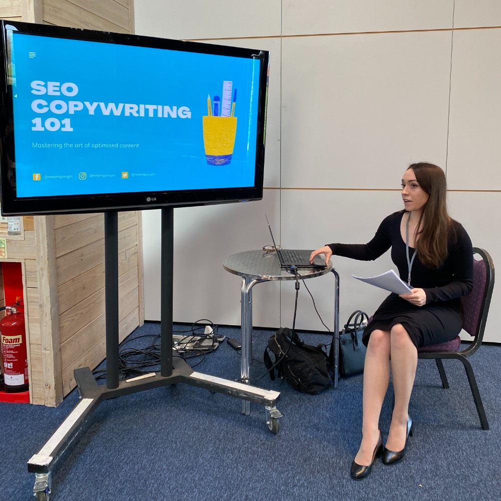 Beth Craig Presenting Copywriting 101